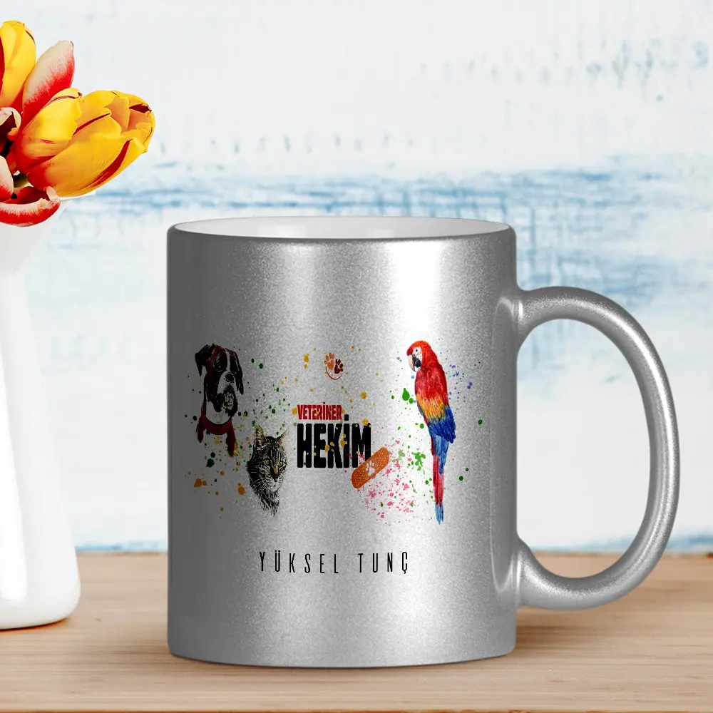 Personalized Professional Veterinarian Silver Gilt Mug Cup-5
Personalized Professional Veterinarian Silver Gilt Mug Cup-5