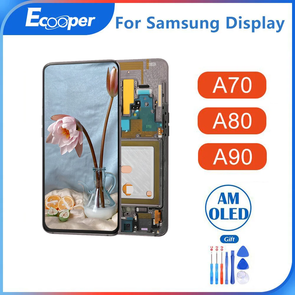 100% Test OEM For Samsung Galaxy A70 A80 A90 OEM LCD Screen Replacement Display No Dead Pixel Touch Digitizer Assembly
100% Test OEM For Samsung Galaxy A70 A80 A90 OEM LCD Screen Replacement Display No Dead Pixel Touch Digitizer Assembly