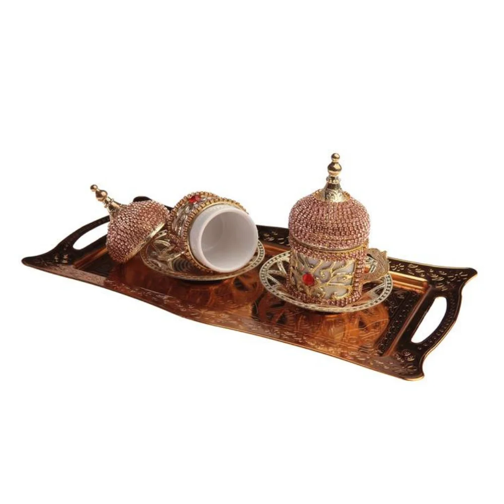 Set of 2 Copper Ottoman Swarovski Turkish Coffee Cups Set Made in Turkey Arabic Coffee Cup Set Anatolian Turkish Coffe Cup Set
Set of 2 Copper Ottoman Swarovski Turkish Coffee Cups Set Made in Turkey Arabic Coffee Cup Set Anatolian Turkish Coffe Cup Set