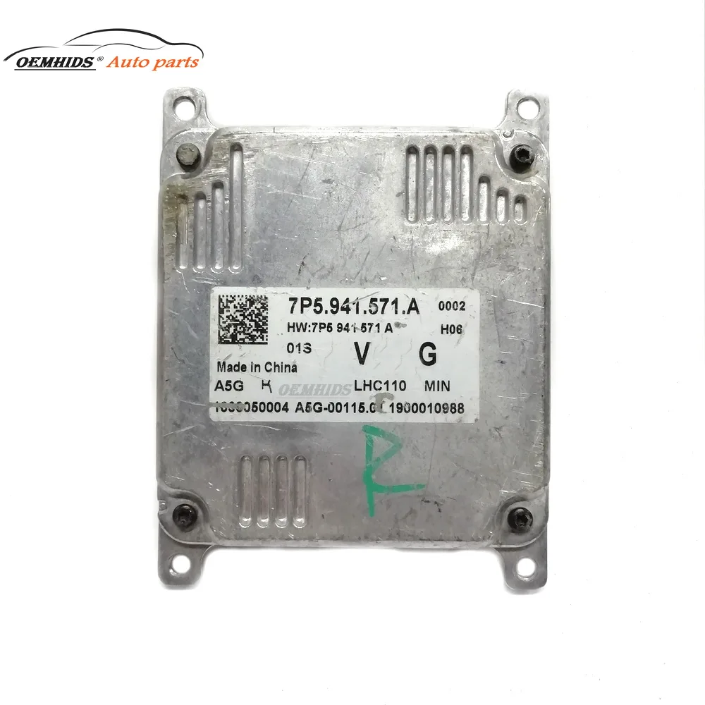 7P5941571A LHC110 Min OEM Ballast Original And Used For 17-19 Touareg Teramont LED Headlight Control Unit Module 7P5.941.571.A
7P5941571A LHC110 Min OEM Ballast Original And Used For 17-19 Touareg Teramont LED Headlight Control Unit Module 7P5.941.571.A