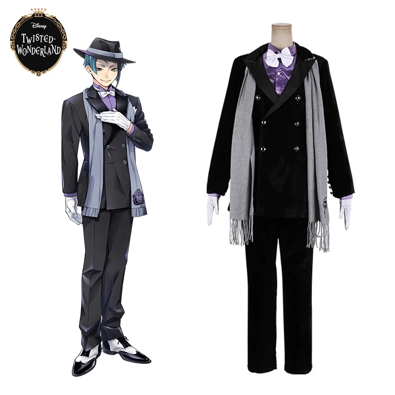 Game Twisted Wonderland Jade Leech Cosplay Costume With Hat Men Halloween Carnival Party Uniform Suits Cusom-made Any Size
Game Twisted Wonderland Jade Leech Cosplay Costume With Hat Men Halloween Carnival Party Uniform Suits Cusom-made Any Size