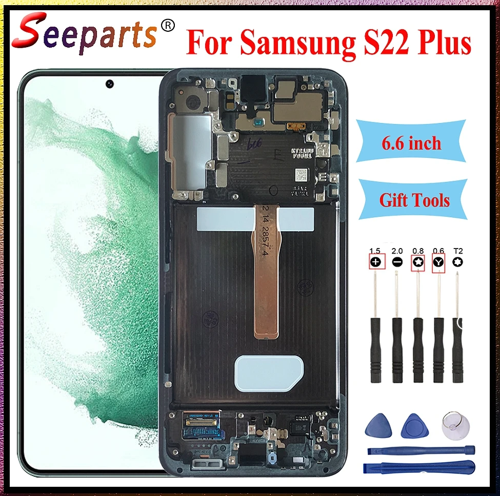 6.6'' For Samsung Galaxy S22 Plus LCD Display Touch Screen Digitizer Assembly SM-S906B SM-S906B/DS For Samsung S22 Plus Screen
6.6'' For Samsung Galaxy S22 Plus LCD Display Touch Screen Digitizer Assembly SM-S906B SM-S906B/DS For Samsung S22 Plus Screen