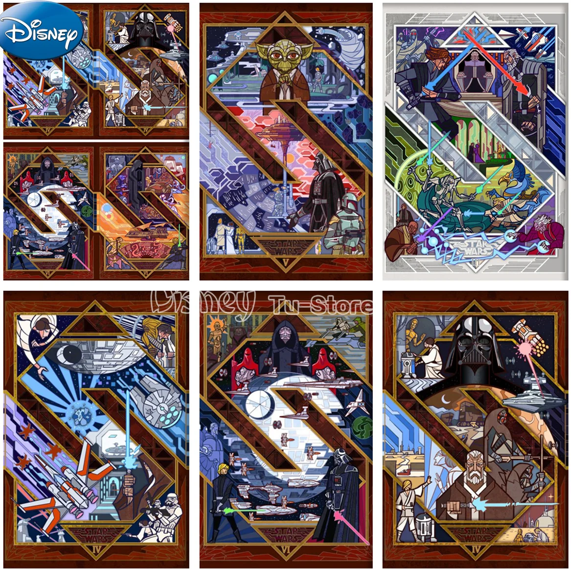 5d Diamond Painting Star Wars Stained Glass Story Art Style Diamond Embroidery Mosaic Cross Stitch Kit Home Decor Kids Gifts
5d Diamond Painting Star Wars Stained Glass Story Art Style Diamond Embroidery Mosaic Cross Stitch Kit Home Decor Kids Gifts