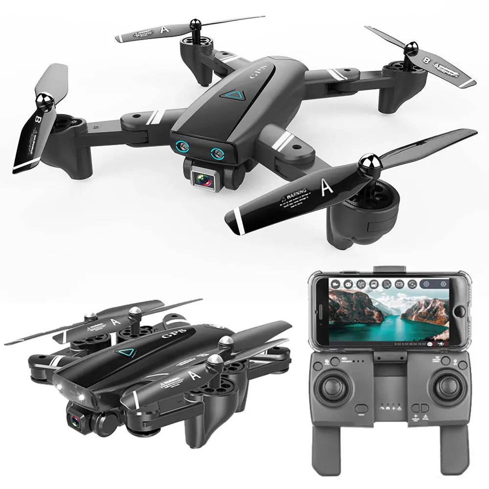S167 GPS местоположение WIFI 4K камера RC Квадрокоптер складной селфи пульт