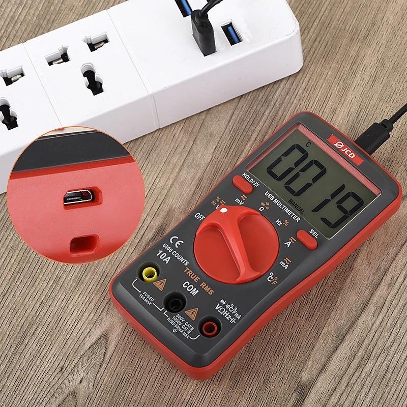 Tin Iron Soldering Kit with 6000 Counts Multimeter Soldering Iron Welding Tools Kit Adjustable temperature Electric Repair Tools