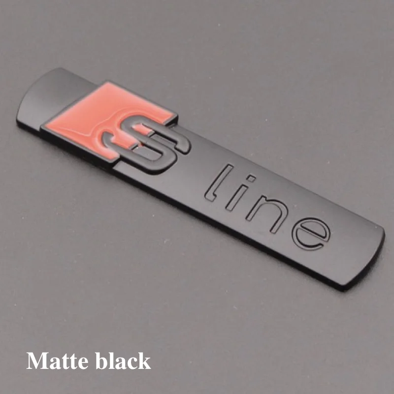 2PCS S Line Sline Grille Emblem Badge Stickers For Audi A6 A4 A3 Q5 Q7 Matte Black
2PCS S Line Sline Grille Emblem Badge Stickers For Audi A6 A4 A3 Q5 Q7 Matte Black