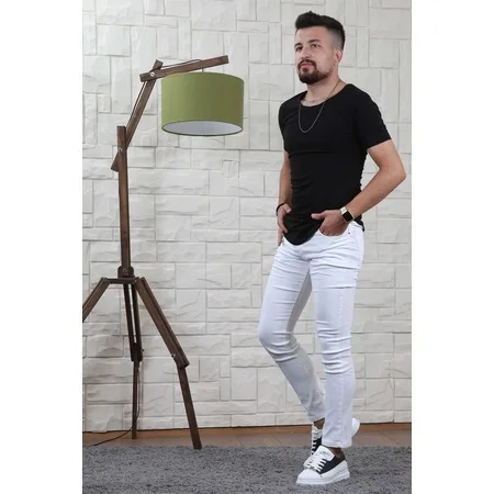 MALE MEN 'S WHITE JEANS PANTS WHITE WHITE 452979611
MALE MEN 'S WHITE JEANS PANTS WHITE WHITE 452979611