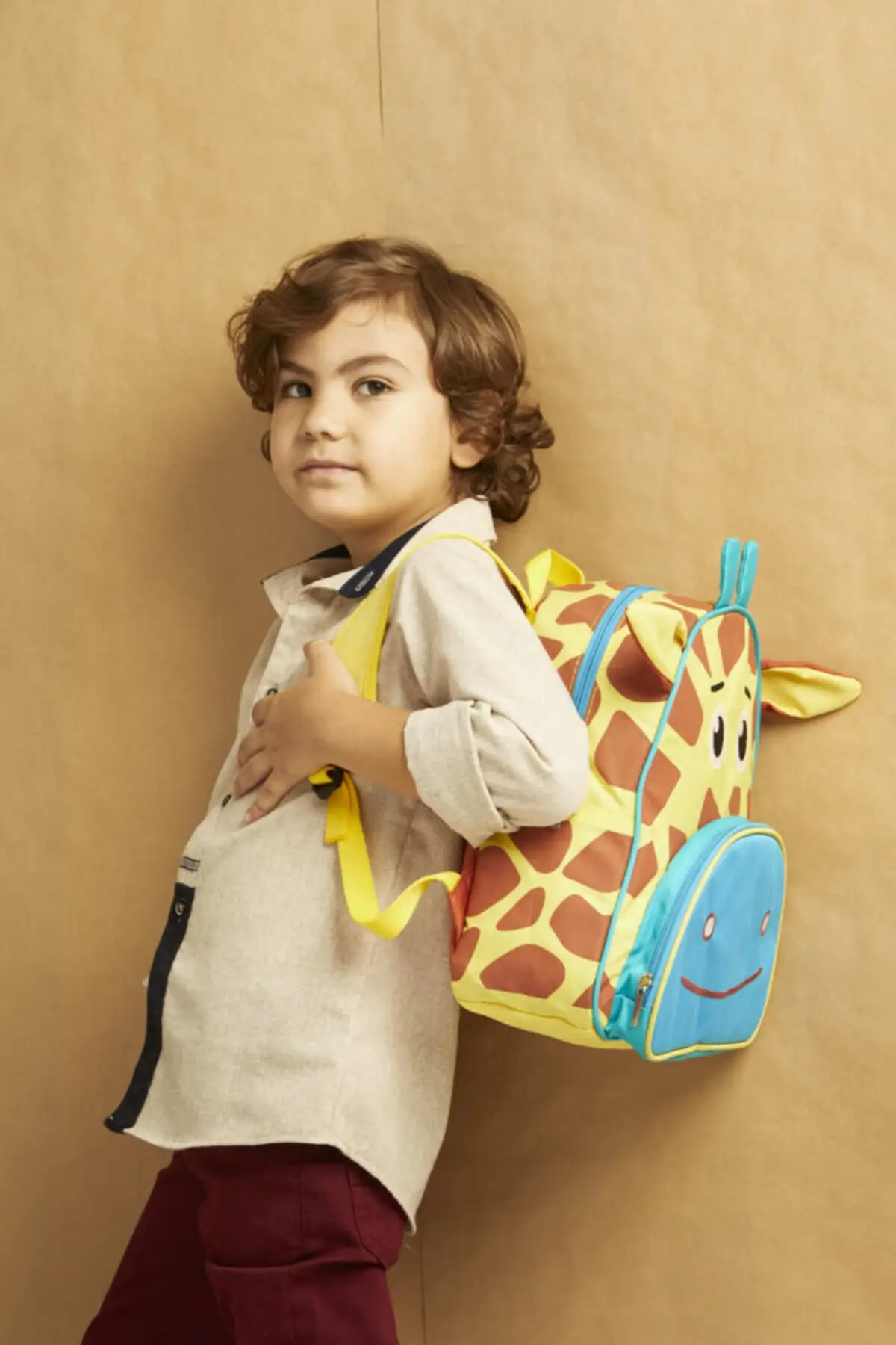 DAMIEN Zoozy Giraffe Kindergarten Bag