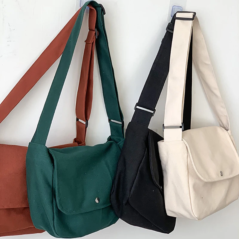 Adjustable Women Simple Canvas Shoulder Bag Ladies Pure Crossbody Bag Casual Messenger Bags Girls School Books Totes
Adjustable Women Simple Canvas Shoulder Bag Ladies Pure Crossbody Bag Casual Messenger Bags Girls School Books Totes