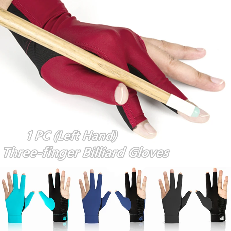 1Pc Professional Elastic Billiard Glove Left Hand Three-finger Gloves Cue Gloves Snooker Billiard Accessories
1Pc Professional Elastic Billiard Glove Left Hand Three-finger Gloves Cue Gloves Snooker Billiard Accessories