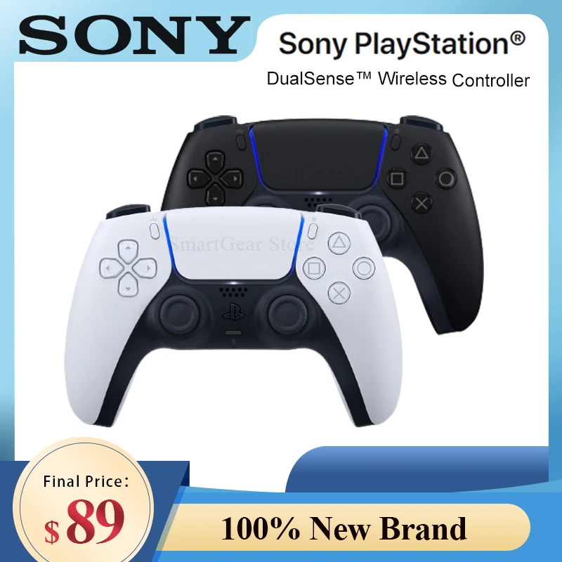 Оригинальный беспроводной контроллер PS5 DualSense PlayStation 5, Bluetooth, геймпад PS5, аксессуары для консоли PS5
Оригинальный беспроводной контроллер PS5 DualSense PlayStation 5, Bluetooth, геймпад PS5, аксессуары для консоли PS5