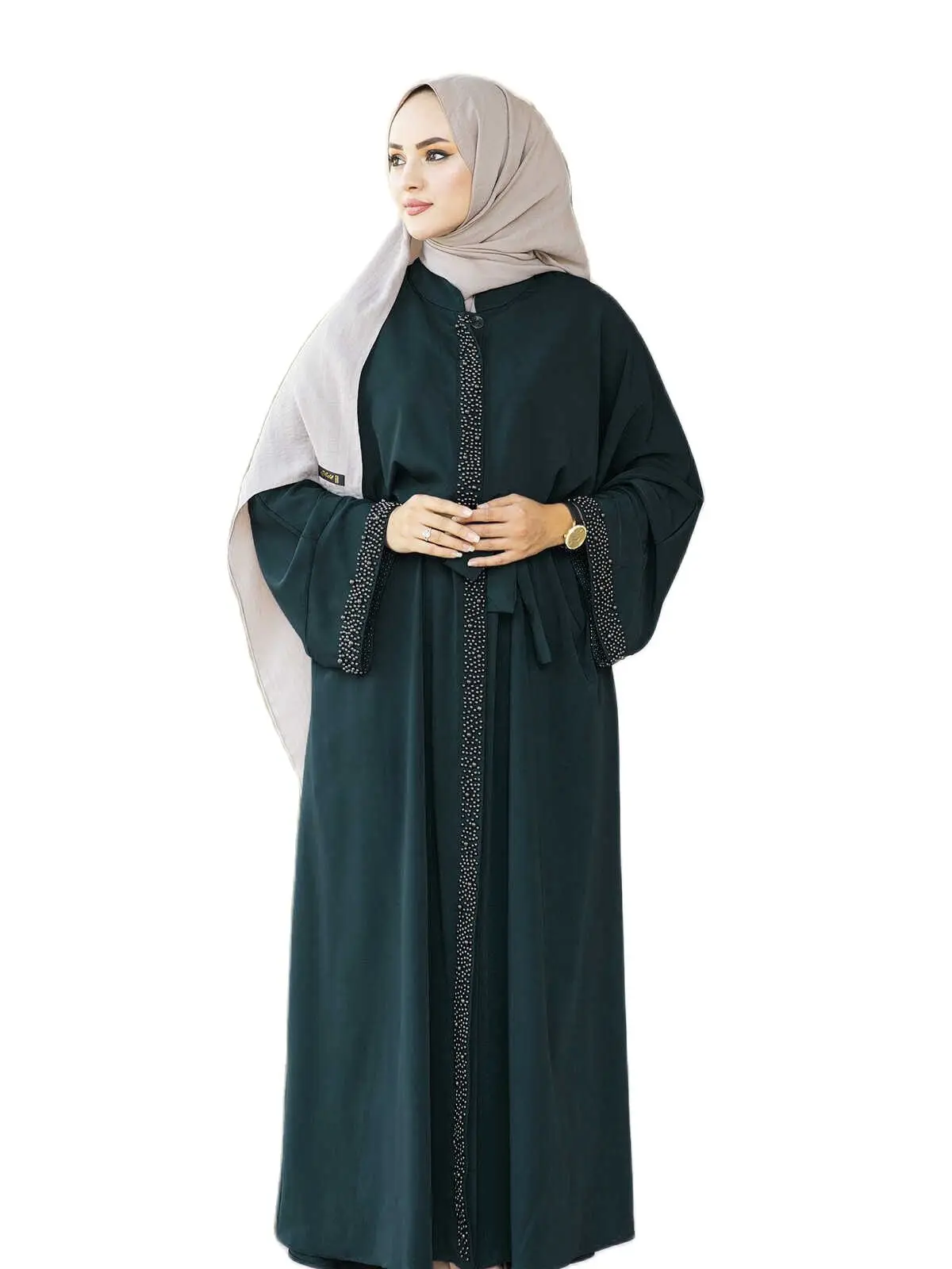 Green New Long Abaya For Ladies İslamic Dubai Turkey Fashion Women Hijab Dress African Maxi Dresses Müslim Prayer Dress For Women Embroyied Button Down Ramadan Caftan Islam Clothing Robe It Don't Show İnside
Green New Long Abaya For Ladies İslamic Dubai Turkey Fashion Women Hijab Dress African Maxi Dresses Müslim Prayer Dress For Women Embroyied Button Down Ramadan Caftan Islam Clothing Robe It Don't Show İnside
