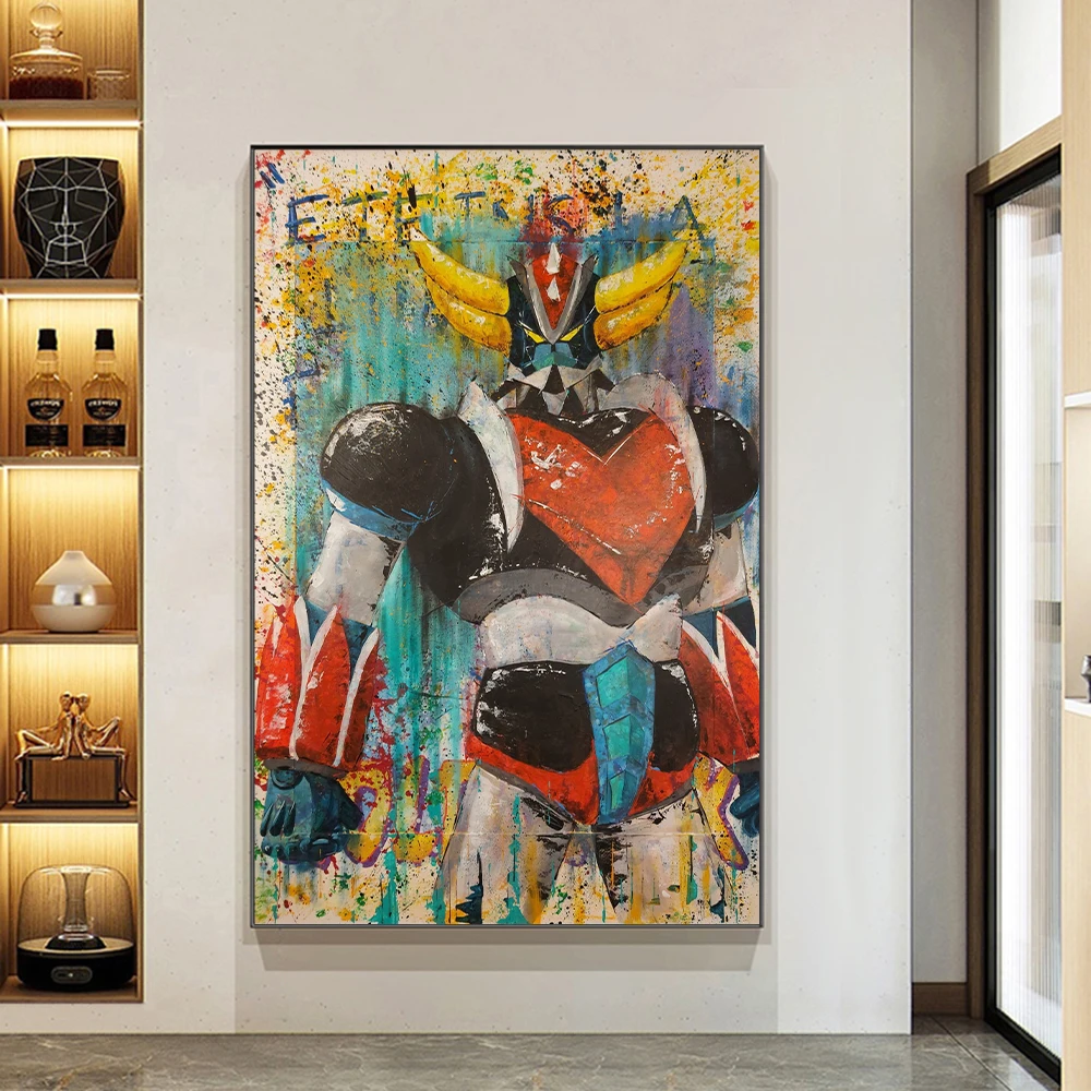 Bandai Evangelion Oil Poster Anime Prints Canvas Painting Wall Decor Mural Art Picture For Living Room Nordic Home Decoration
Bandai Evangelion Oil Poster Anime Prints Canvas Painting Wall Decor Mural Art Picture For Living Room Nordic Home Decoration