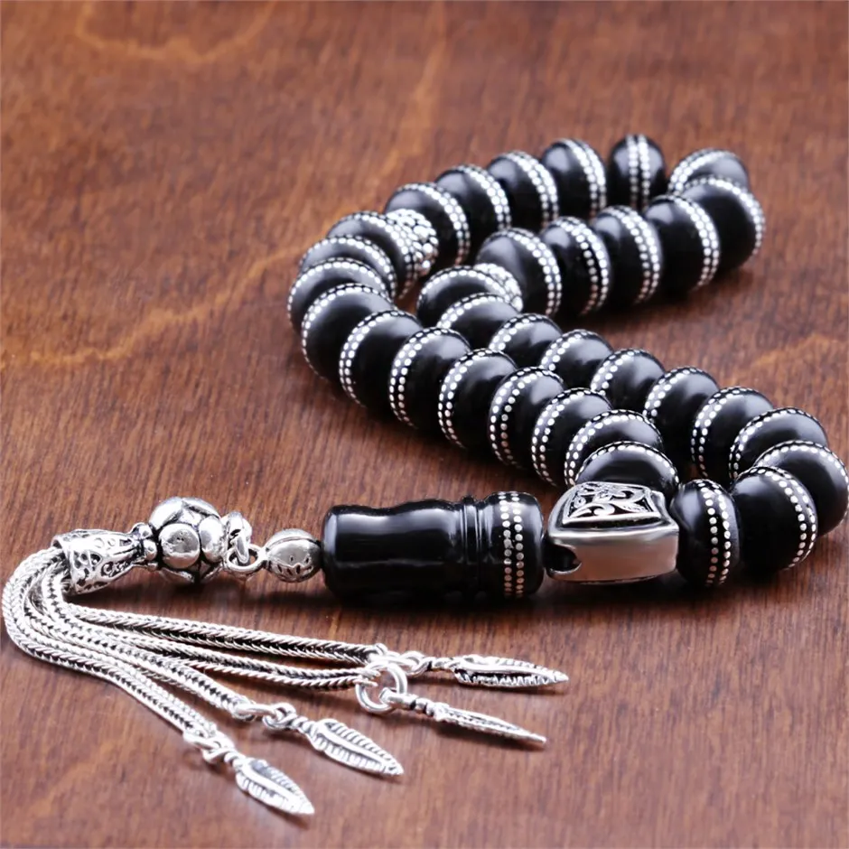 Double Circle Silver Processing Oltu Stone Rosary Fashion Turkish Premium Quality Handmade Jawelery
Double Circle Silver Processing Oltu Stone Rosary Fashion Turkish Premium Quality Handmade Jawelery