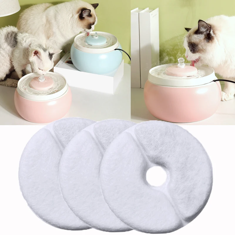 Cat Fountain Activated Carbon Filter for Drinking Fountain Ceramic Pack Refill Replacement Filters Water Dispenser
Cat Fountain Activated Carbon Filter for Drinking Fountain Ceramic Pack Refill Replacement Filters Water Dispenser