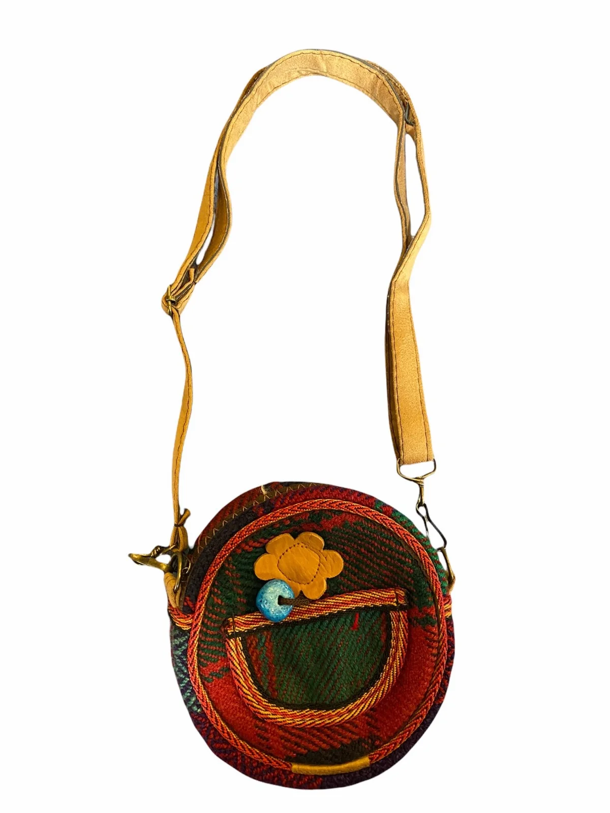 Premium ONLY Bohemian Anatolian Rug Pattern Ethnic Fabric Women Shoulder Strap Bag Zipper Round Diameter 16 Cm Width Adjustable
Premium ONLY Bohemian Anatolian Rug Pattern Ethnic Fabric Women Shoulder Strap Bag Zipper Round Diameter 16 Cm Width Adjustable