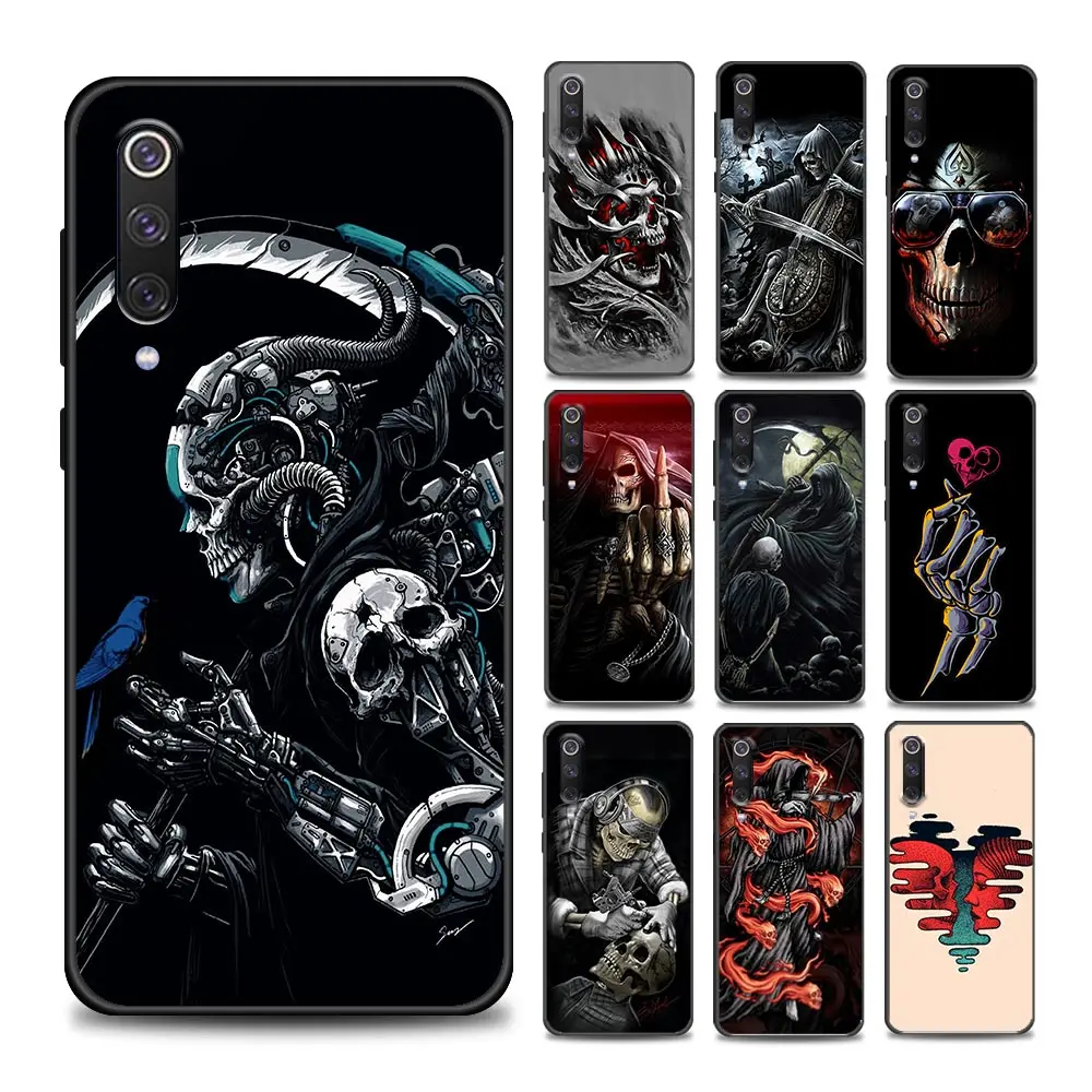 Grim Reaper Skull Skeleton Phone Case for Xiaomi Mi A2 8 9 Lite SE Pro 9T CC9 E Note10 5G 10T S Pro Lite Soft Silicone Cover
Grim Reaper Skull Skeleton Phone Case for Xiaomi Mi A2 8 9 Lite SE Pro 9T CC9 E Note10 5G 10T S Pro Lite Soft Silicone Cover