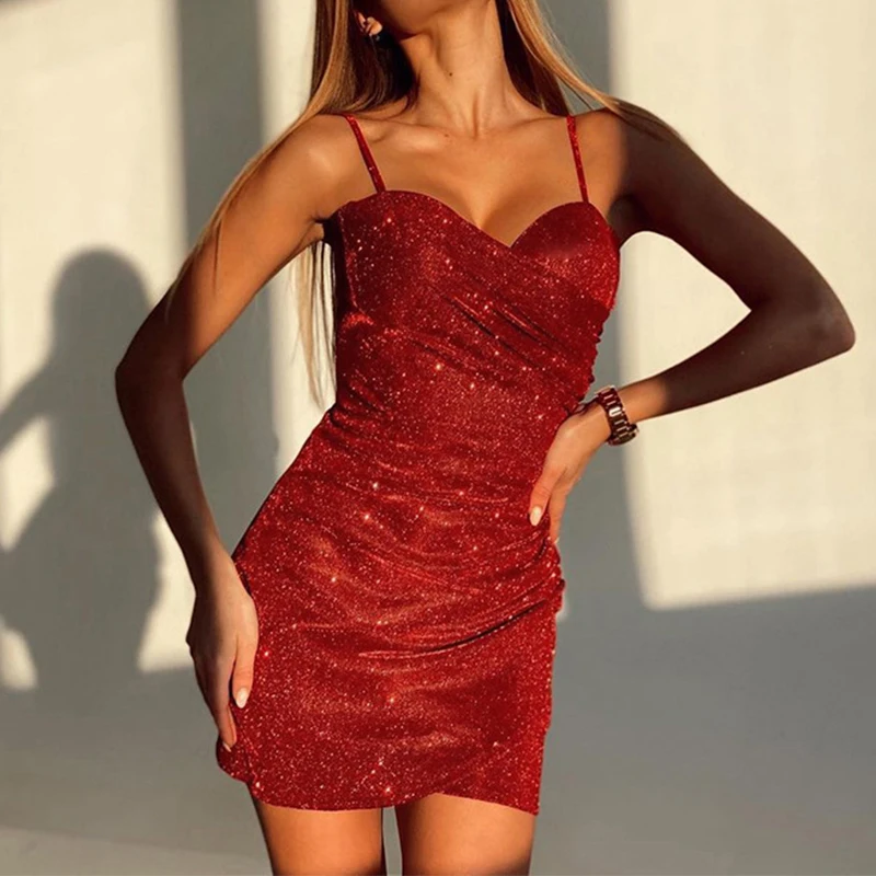 Women's Sequin Dress For New Year 2022 Autumn Winter Bodycon Dresses For Women 2021 Sexy Evening Elegant Party Vestidos Feminino
Women's Sequin Dress For New Year 2022 Autumn Winter Bodycon Dresses For Women 2021 Sexy Evening Elegant Party Vestidos Feminino