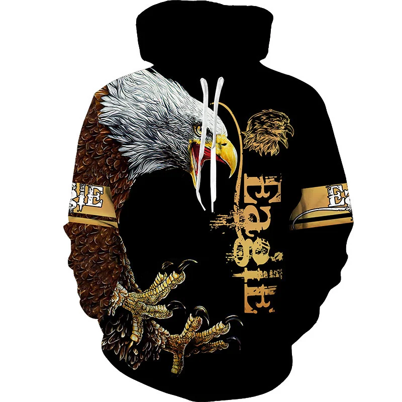 The Eagle 3D All Over Printed Men's Hooded Sweatshirts Autumn and Winter Long Sleeve Casual Pullovers Fashion Men's Clothing
The Eagle 3D All Over Printed Men's Hooded Sweatshirts Autumn and Winter Long Sleeve Casual Pullovers Fashion Men's Clothing