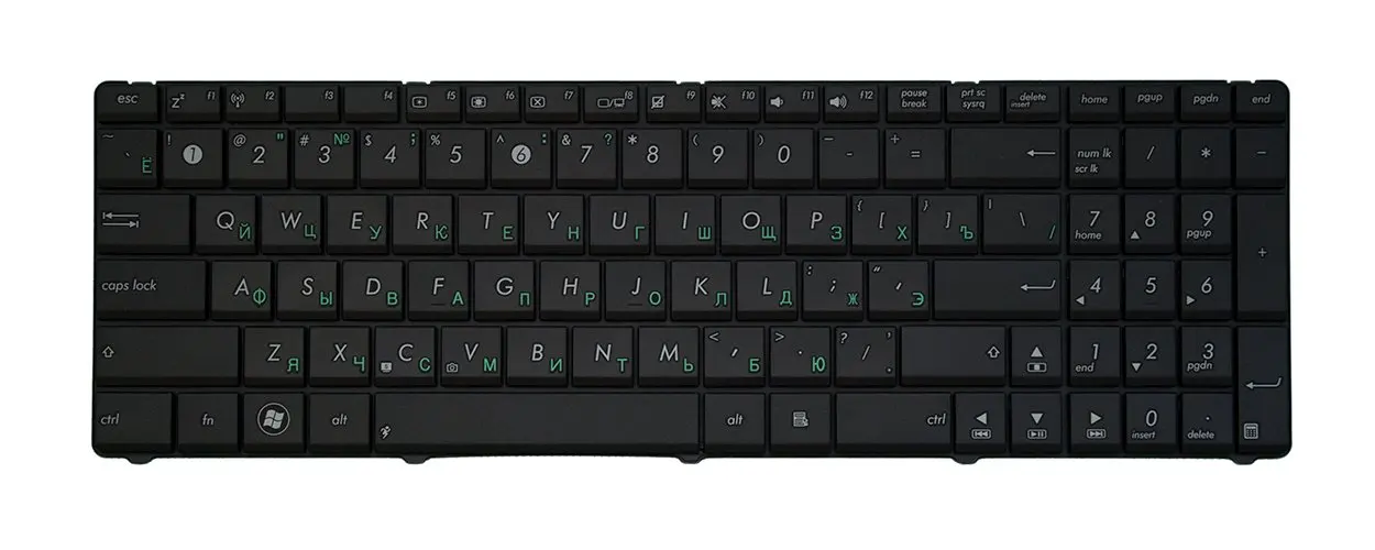 Клавиатура для ноутбука Asus X75 без рамки | Компьютеры и офис