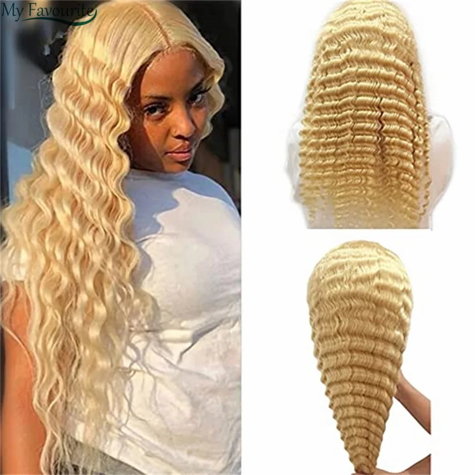 613 Deep Wave Lace Front Wig 13x4 HD Lace Frontal PrePlucked Free Part For Black Women 34 40 Inch Long Brazilian Human Hair Wigs
613 Deep Wave Lace Front Wig 13x4 HD Lace Frontal PrePlucked Free Part For Black Women 34 40 Inch Long Brazilian Human Hair Wigs