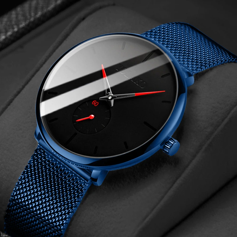 Luxury Mens Watches Fashion Men Ultra Thin Stainless Steel Watches Man Classic Quartz Men's Wrist Watch Relogio Masculino
Luxury Mens Watches Fashion Men Ultra Thin Stainless Steel Watches Man Classic Quartz Men's Wrist Watch Relogio Masculino