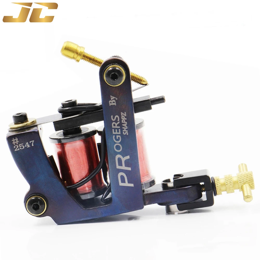 JCONLY 1PC/Box Coil Tattoo Machine 10 Warp Coils Handmade Gun Liner & Shader Iron for Tattoo Supplies
JCONLY 1PC/Box Coil Tattoo Machine 10 Warp Coils Handmade Gun Liner & Shader Iron for Tattoo Supplies