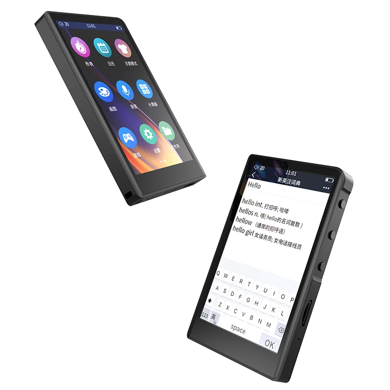 Новый MP4-плеер с Bluetooth 5 0 Hi-Fi полноразмерный сенсорный экран 4 дюйма поддержка