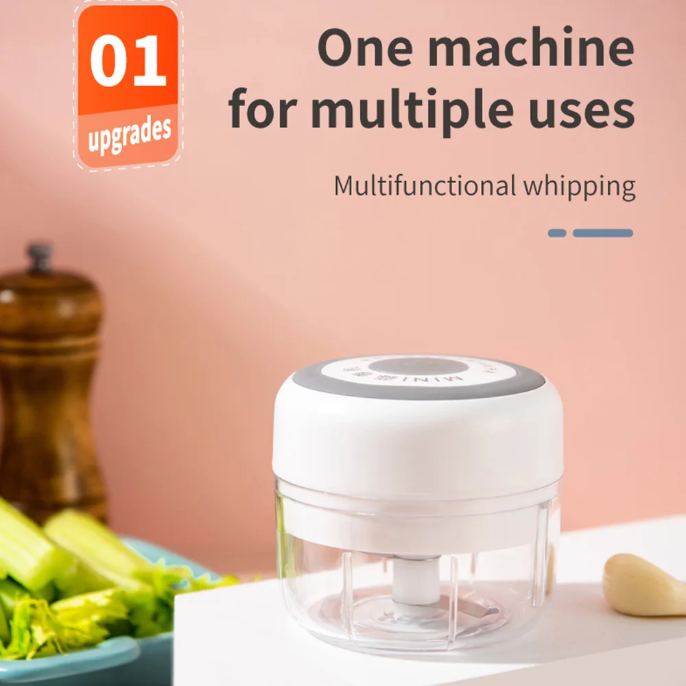 Electric Garlic Mash Machine Food Chopper Processor Vegetable Slicer Dicer Mincer To Chop Fruits Herbs Onions Garlics Blender
Electric Garlic Mash Machine Food Chopper Processor Vegetable Slicer Dicer Mincer To Chop Fruits Herbs Onions Garlics Blender