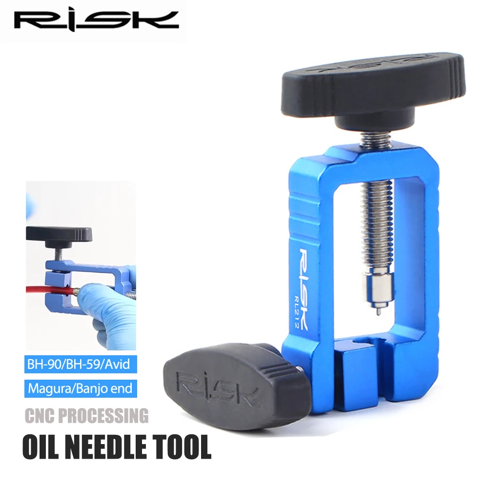 RISK Bicycle Brake Repair Tool Bike Hydraulic Hose Needle Driver Cutter For MTB Road Bike Cycling AVID Magura Banjo BH90 BH59
RISK Bicycle Brake Repair Tool Bike Hydraulic Hose Needle Driver Cutter For MTB Road Bike Cycling AVID Magura Banjo BH90 BH59