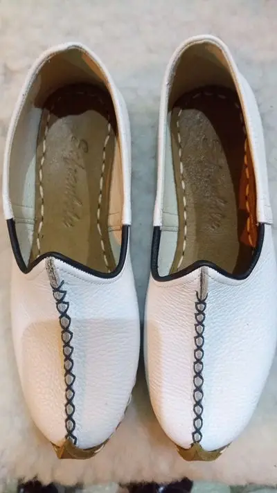 Stylish, elegant and aesthetic women's heelless shoes genuine leather Yemeni Anatolian women's shoes, comfortable to wear at hom
Stylish, elegant and aesthetic women's heelless shoes genuine leather Yemeni Anatolian women's shoes, comfortable to wear at hom