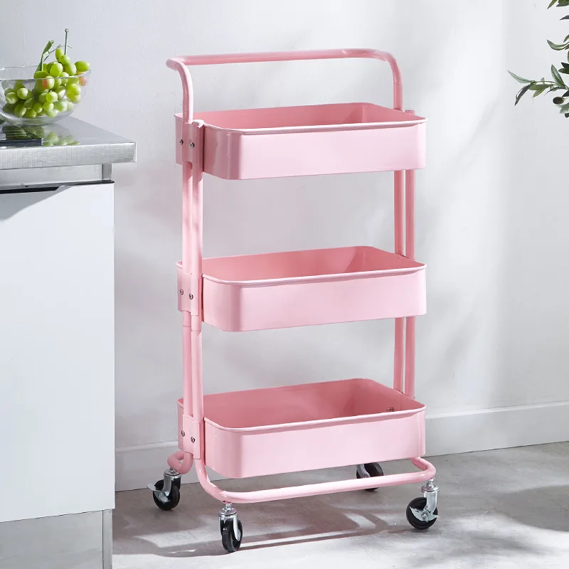 Multi-scene Use 3 Tier Rolling Utility Storage Cart 3 Layer Storage Holder Rack With 4 Wheels For Household
Multi-scene Use 3 Tier Rolling Utility Storage Cart 3 Layer Storage Holder Rack With 4 Wheels For Household