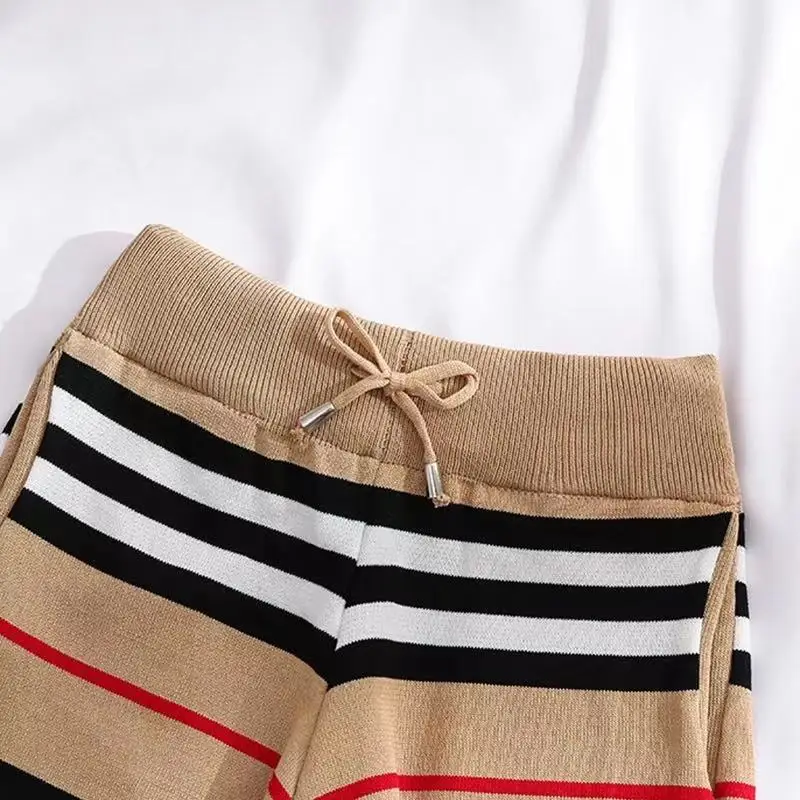 New Style Trousers Female Khaki Ladies Harem Pants Striped Knitted High-Waist Plus Size Nine-Point Pants Casual Sports Pants
New Style Trousers Female Khaki Ladies Harem Pants Striped Knitted High-Waist Plus Size Nine-Point Pants Casual Sports Pants