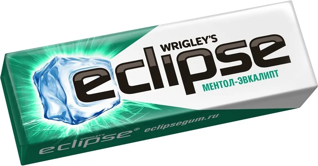 Резинка жевательная ледниковый эвкалипт ТМ Eclipse (Эклипс) | Продукты