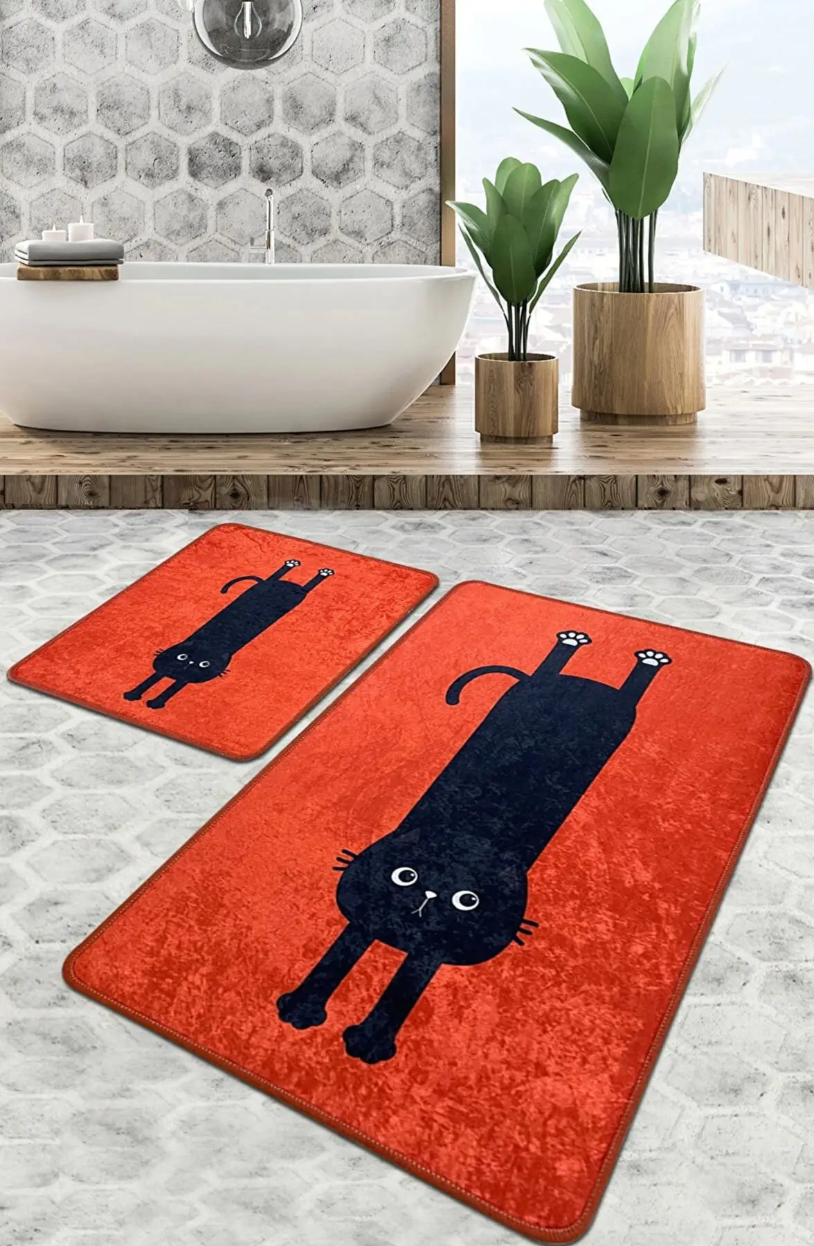 Bathroom Rug Water Absorbent Floor Mat Set 2 Pcs Non-slip Carpet Toilet Furniture Sets Seat Cushion Bath Products Home Supplies
Bathroom Rug Water Absorbent Floor Mat Set 2 Pcs Non-slip Carpet Toilet Furniture Sets Seat Cushion Bath Products Home Supplies