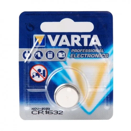 Батарейка Varta ELECTRONICS CR1632 BL1 Lithium 3V (6632) power element battery | Электроника