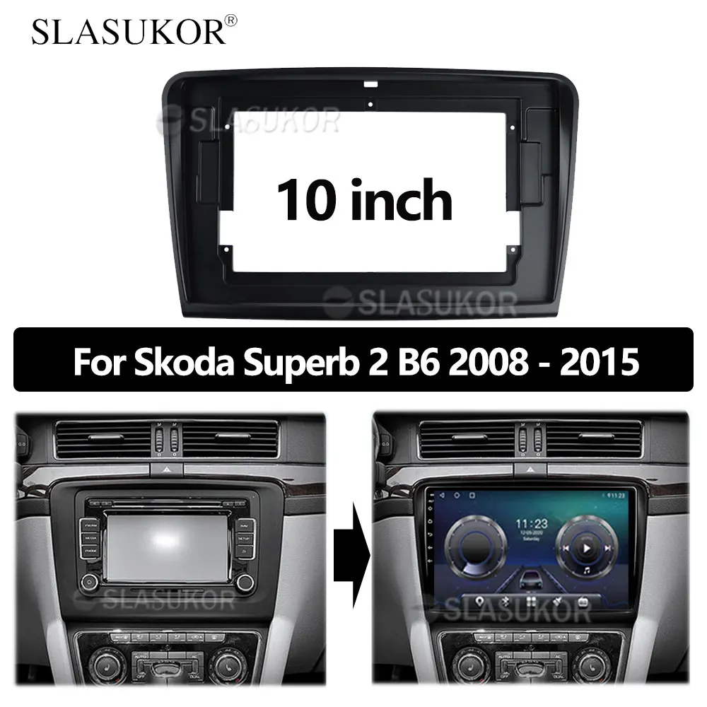 9 INCH Android Car frame Kit Fascia Panel For Skoda Superb 2 B6 2008 2009 2010 - 2015 ABS Android Big Screen Radio Audio Frame
9 INCH Android Car frame Kit Fascia Panel For Skoda Superb 2 B6 2008 2009 2010 - 2015 ABS Android Big Screen Radio Audio Frame