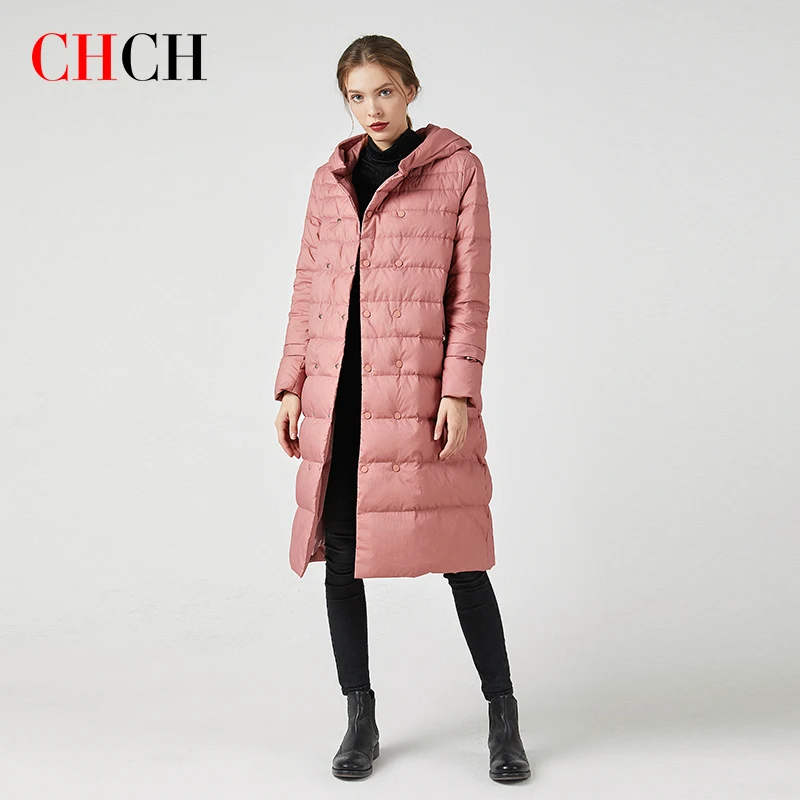 CHCH Fashion 2021 New Winter Women Down Jacket Bread Thickening Classic Glossy Hooded Jacket Female Long Jackets
CHCH Fashion 2021 New Winter Women Down Jacket Bread Thickening Classic Glossy Hooded Jacket Female Long Jackets