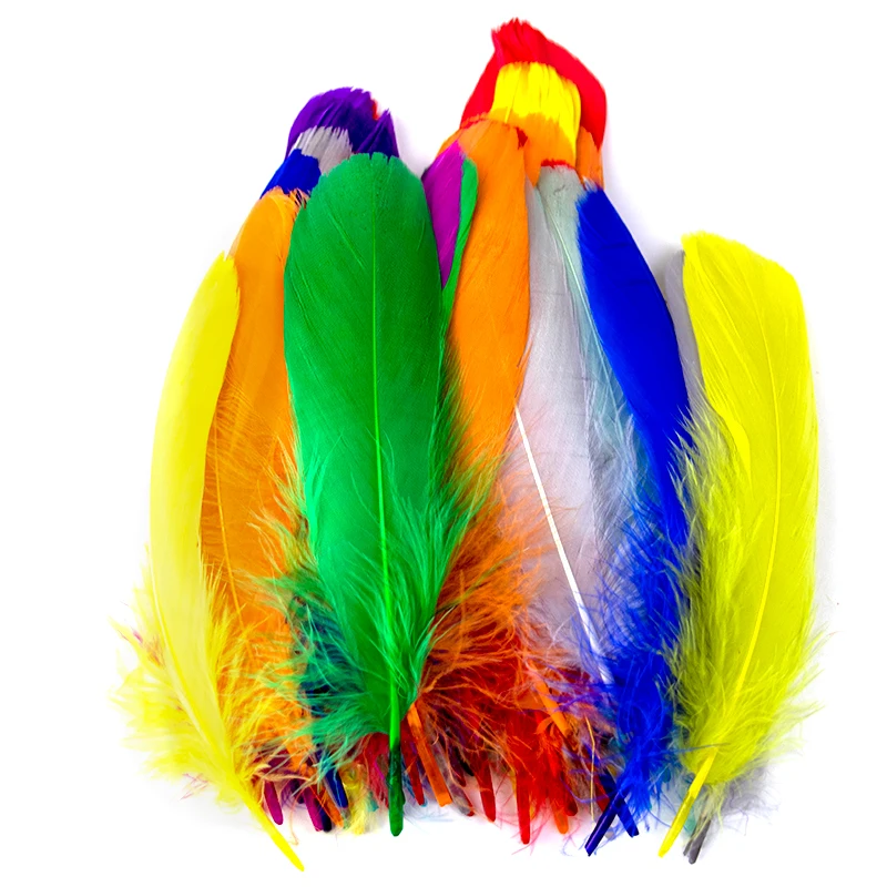 50 шт., натуральные гусиные перья, 13-18 см
50 шт., натуральные гусиные перья, 13-18 см