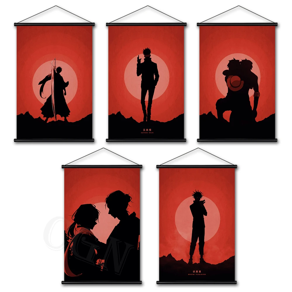 Hanging Scrolls Japanese Anime Role Canvas Painting Artwork Jujutsu Kaisen Poster Picture Mural Wall Art Print Home Decoration
Hanging Scrolls Japanese Anime Role Canvas Painting Artwork Jujutsu Kaisen Poster Picture Mural Wall Art Print Home Decoration