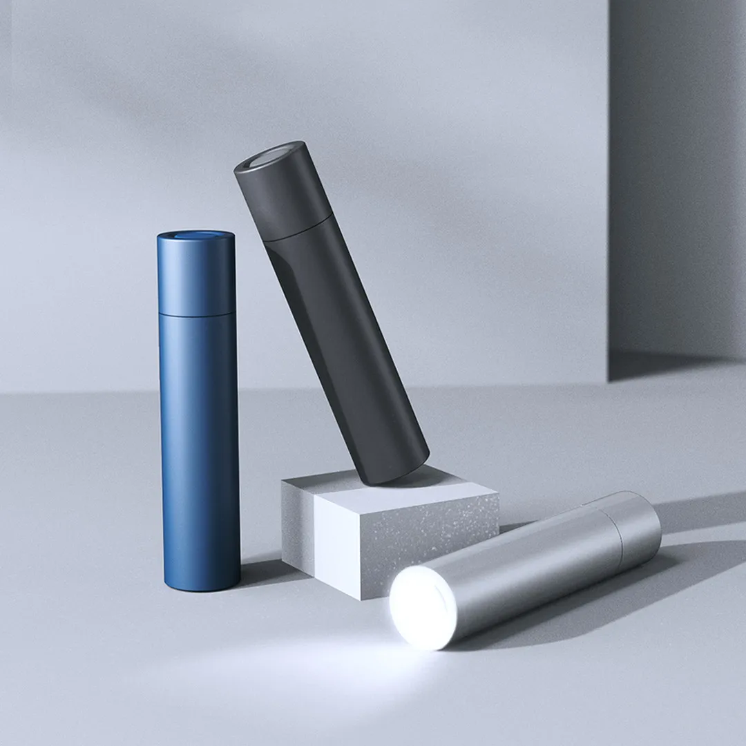 Youpin CHAO Brand Portable Flashlight High-brightness Long-range 3-speed Adjustment Anodizing Process 3 Colors Optional
Youpin CHAO Brand Portable Flashlight High-brightness Long-range 3-speed Adjustment Anodizing Process 3 Colors Optional