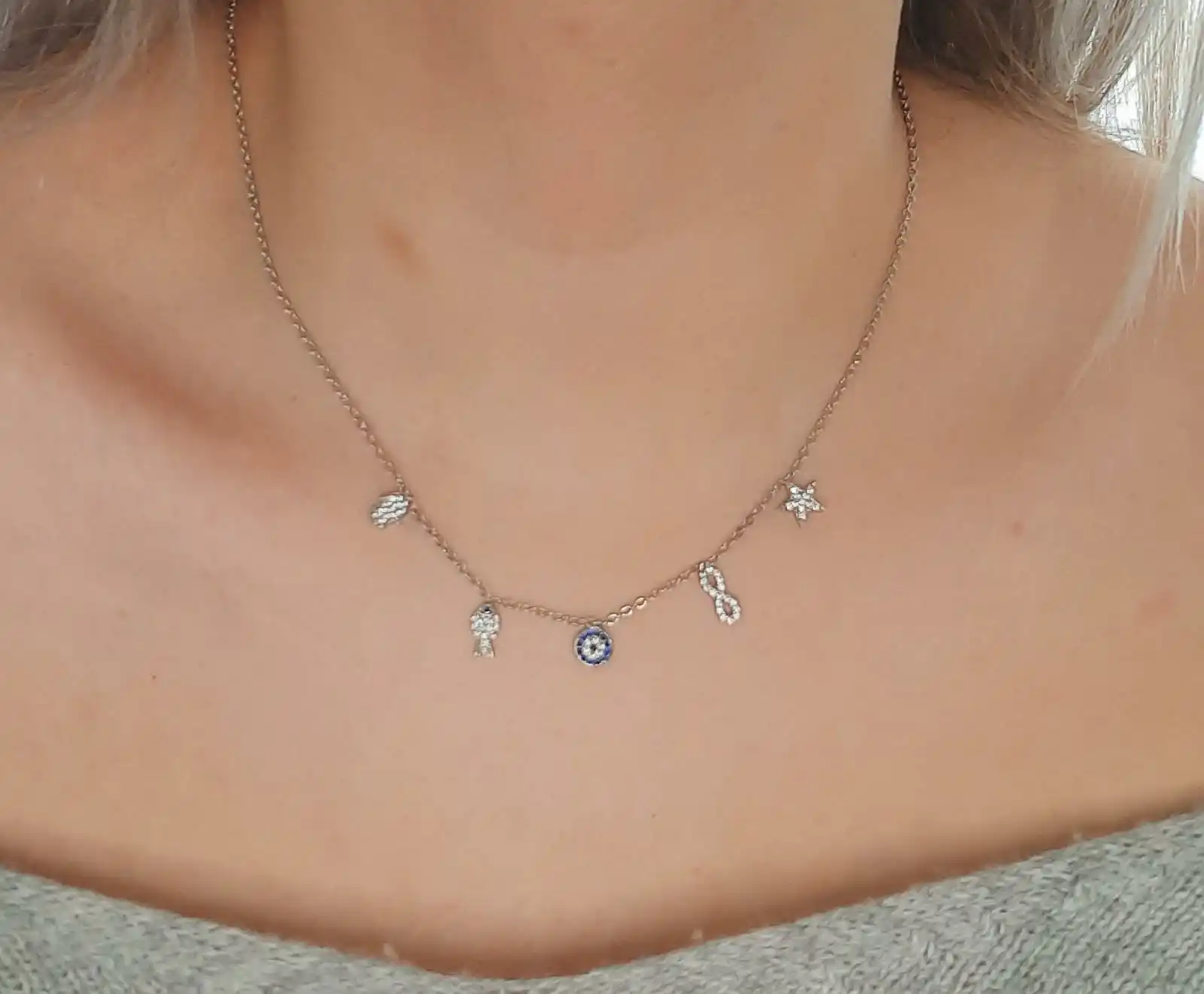 Dainty Charm Chance Chain Necklace - The Best Gift For Special Loved One, Trend Jewellries Gift for Her
Dainty Charm Chance Chain Necklace - The Best Gift For Special Loved One, Trend Jewellries Gift for Her