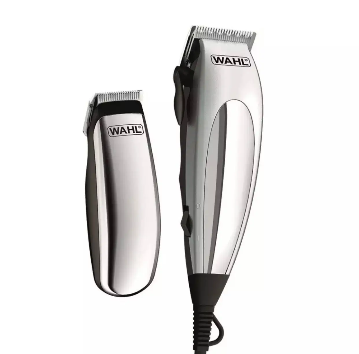 Wahl 79305 Hair Clipper Trimmer Shaver Deluxe Home Pro Wired Hair Kit Corded Silver Grey Full Complete Prefessional Barber Set B
Wahl 79305 Hair Clipper Trimmer Shaver Deluxe Home Pro Wired Hair Kit Corded Silver Grey Full Complete Prefessional Barber Set B