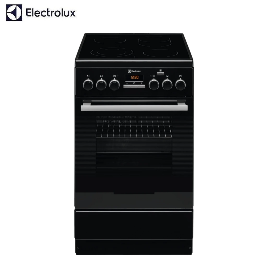 Электрическая плита со стеклокерамической варочной поверхностью Electrolux
