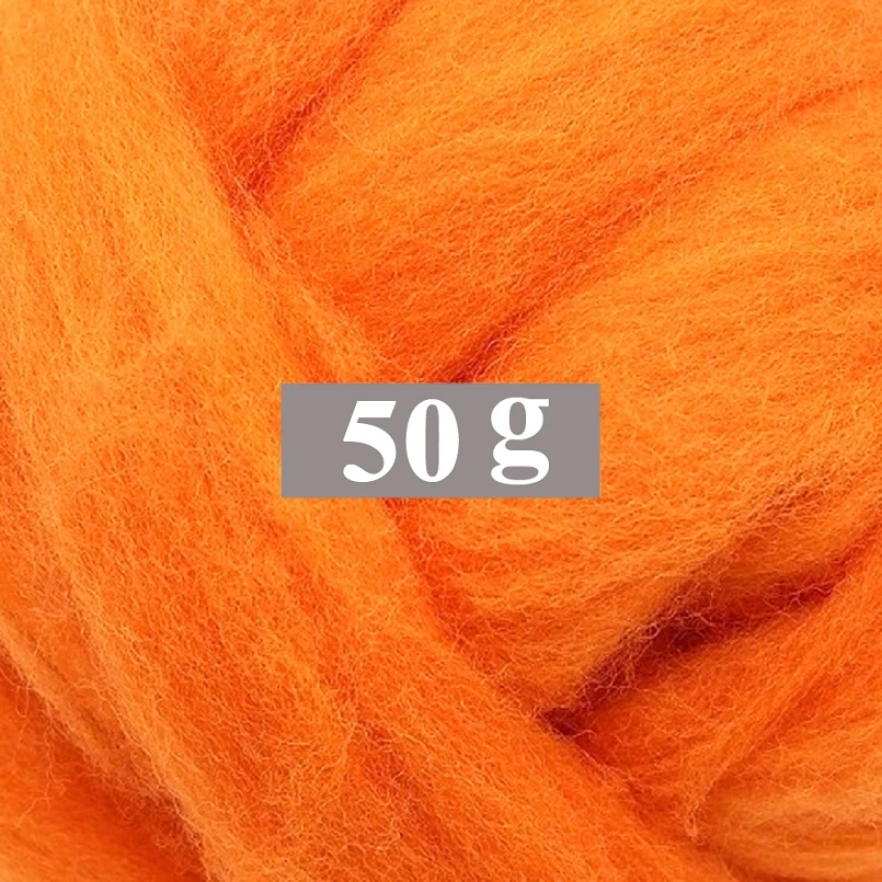 50g Merino Wool Roving for Needle Felting Kit, 100% Pure Felting Wool, Soft, Delicate, Can Touch the Skin (Color 14)
50g Merino Wool Roving for Needle Felting Kit, 100% Pure Felting Wool, Soft, Delicate, Can Touch the Skin (Color 14)