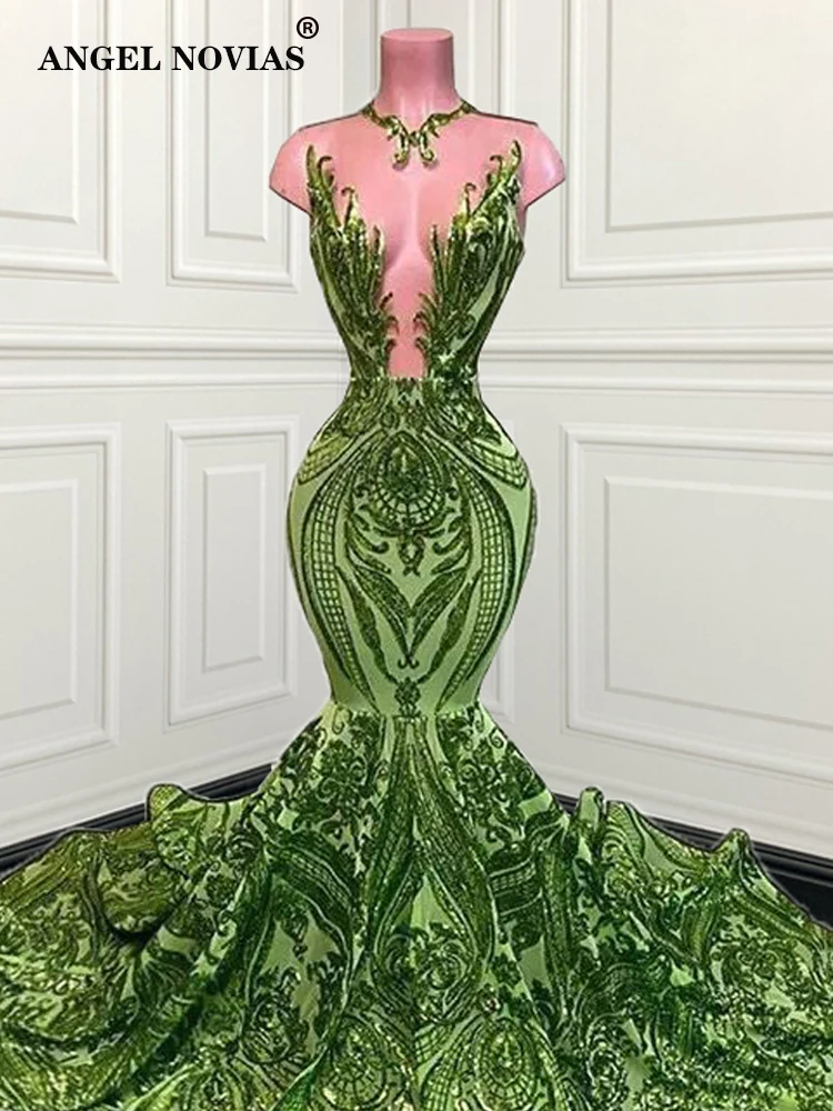 ANGEL NOVIAS Long Memaid Green Lace Evening Dress 2022 Abendkleider Formal Dress Women Elegant Prom Party Dress vestido de noche
ANGEL NOVIAS Long Memaid Green Lace Evening Dress 2022 Abendkleider Formal Dress Women Elegant Prom Party Dress vestido de noche