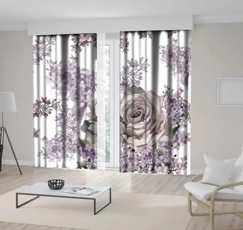 Curtain Rose and Lilac Flowers Spring Summer Blooms Watercolor Floral Soft Colored Artwork Green Purple Beige
Curtain Rose and Lilac Flowers Spring Summer Blooms Watercolor Floral Soft Colored Artwork Green Purple Beige