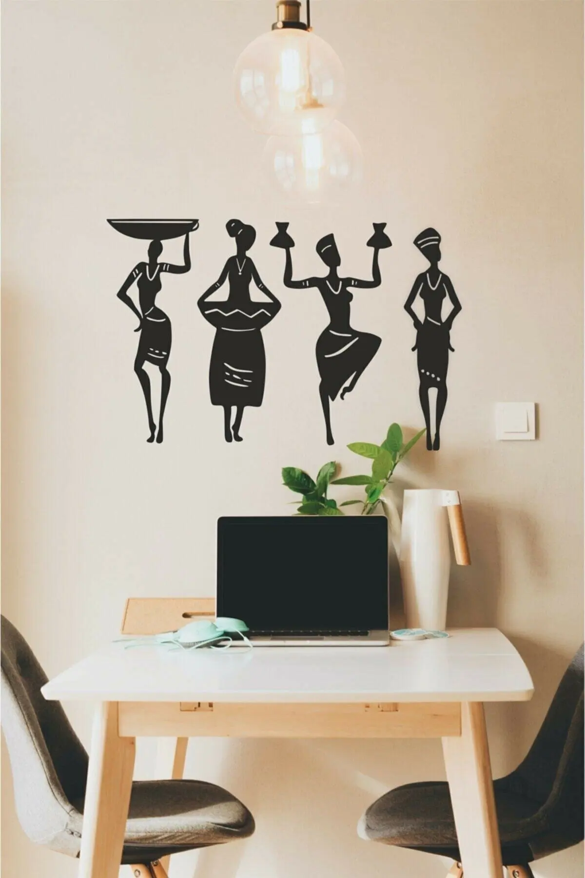 African Women Wall Decoration, Laser Cut, Wooden Decorative Painting Black Color Laser Cut Modern Nature Desert Home Office New
African Women Wall Decoration, Laser Cut, Wooden Decorative Painting Black Color Laser Cut Modern Nature Desert Home Office New