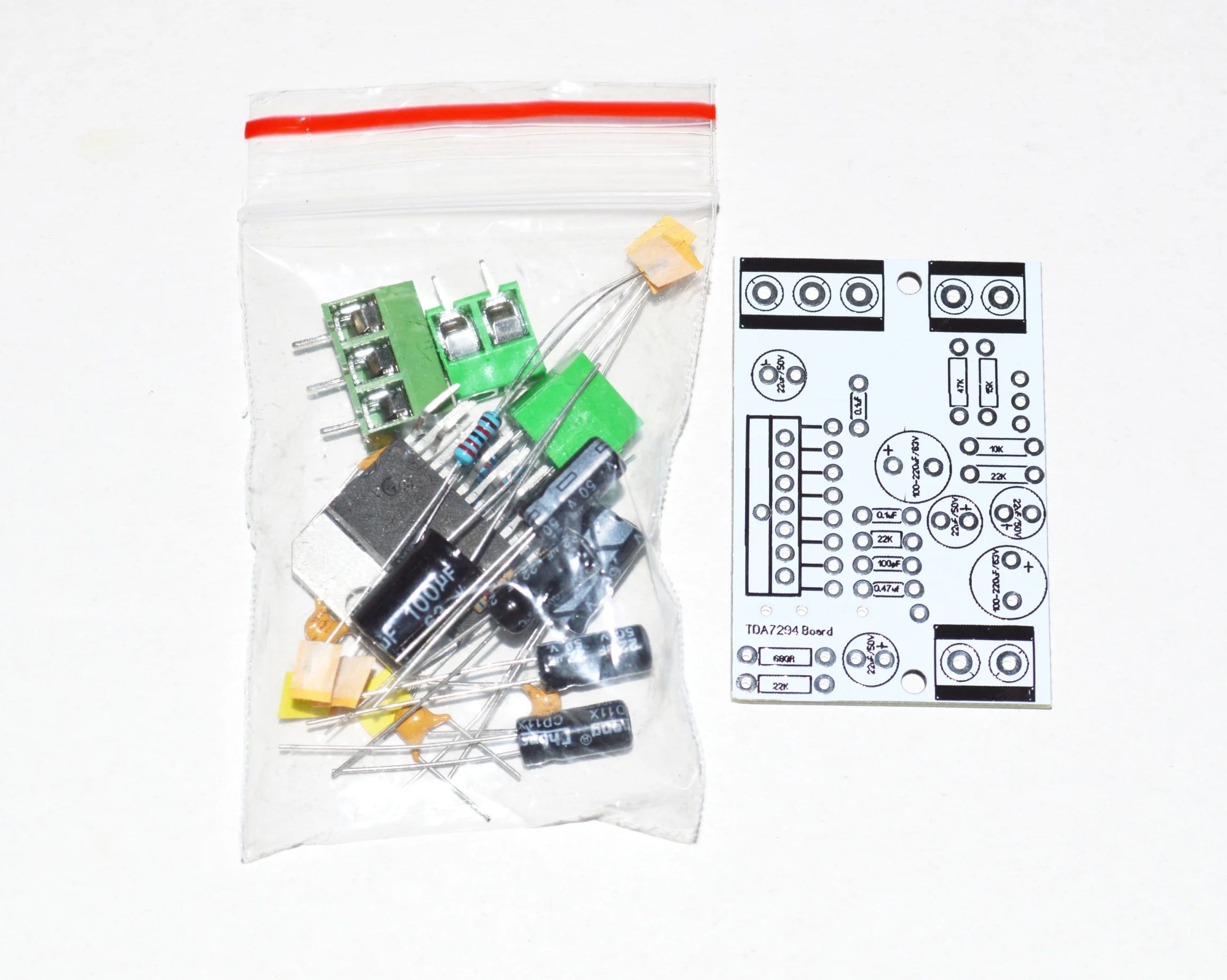 Набор для сборки Усилитель TDA 7294 80Вт Конструктор DIY amplifier kit | Электронные