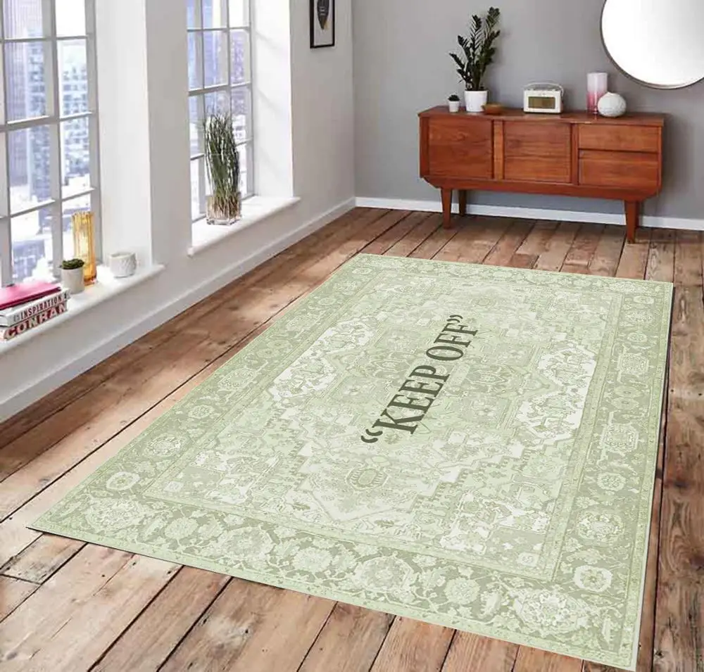 KEEP OFF 93 Classic Patterned Carpet , Fan Carpet Non Slip Floor Carpet,Teen's Carpet,Area Rug
KEEP OFF 93 Classic Patterned Carpet , Fan Carpet Non Slip Floor Carpet,Teen's Carpet,Area Rug